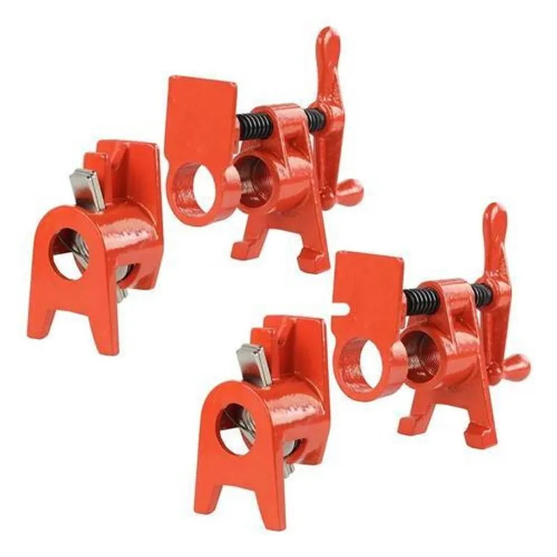 Kit 2 Grampos Sargento Para Canos 3/4 Pipe Clamp