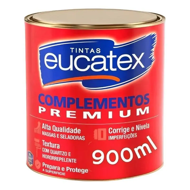 5x Fundo Preparador Pintura Base Água Paredes 900ml Eucatex
