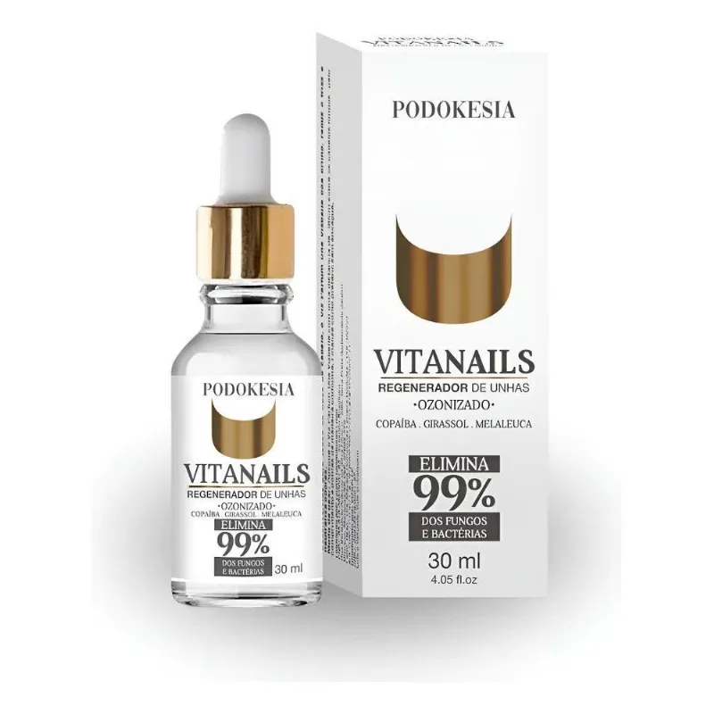 Regenerador De Unhas Vita Nails Podokesia 1 Unidade 30ml Bra