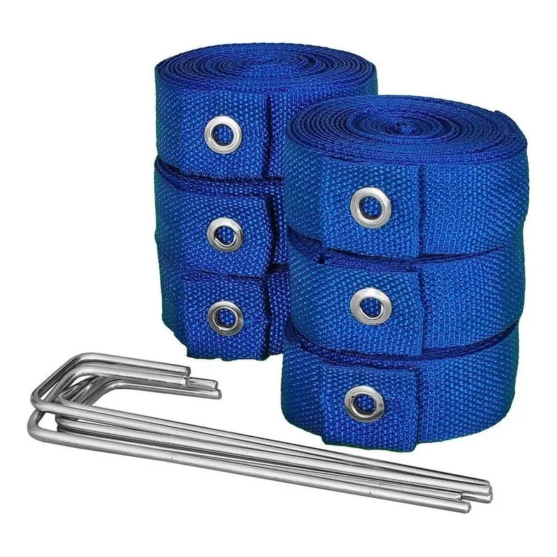 2x Fita De Marcação Vôlei De Praia Azul