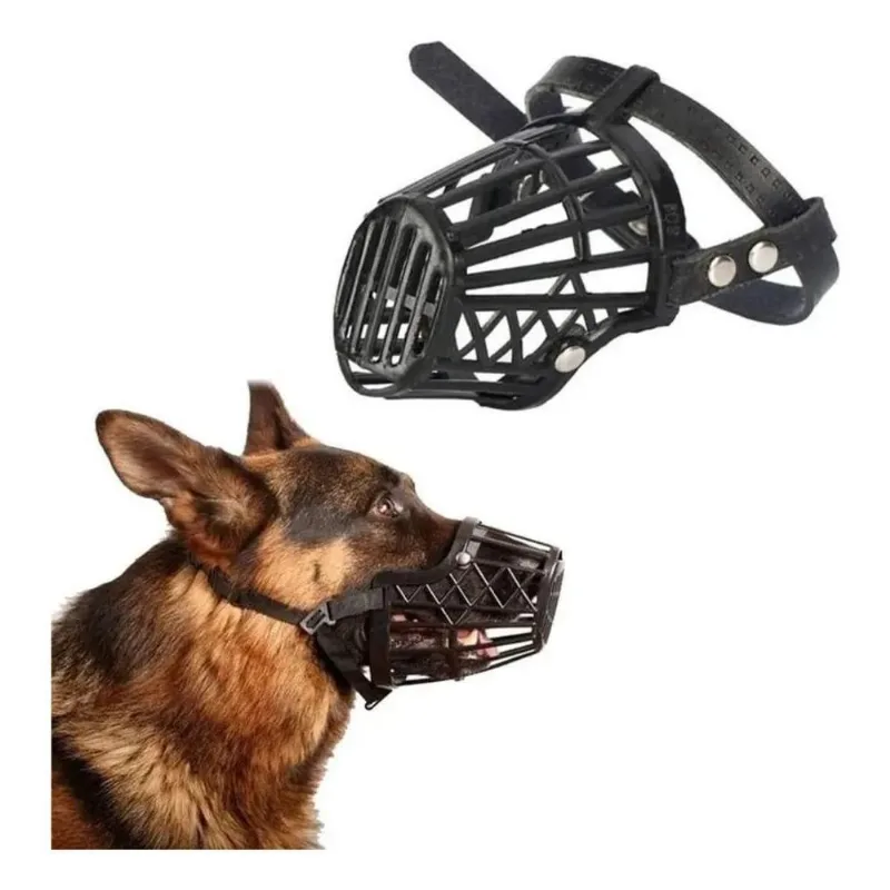 5x Focinheira Cachorro Confortavel Porte Medio Grande Pequen