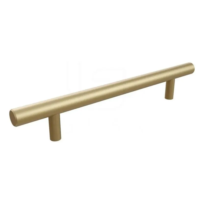 3x Puxador Moveis Haste Dourado Italyline Primus 814 - 192mm