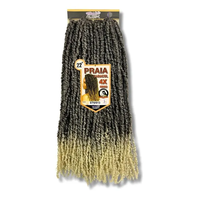 Cabelo Praia Caracol Twist Pré Looped Crochet St6/613