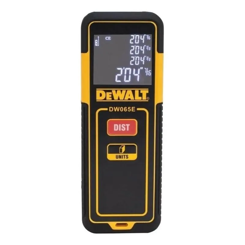 10x Trena Laser De Distâncias 20 Metros - Dw065e Dewalt - C