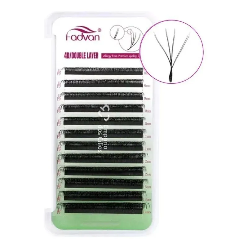Cílios 8D W Fadvan Volume Egípcio Exten 0.07 / D / 13mm