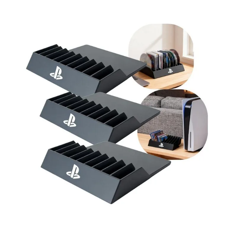 Kit 3 Base Organizadora De Jogos E Acessórios Suporte D Mesa