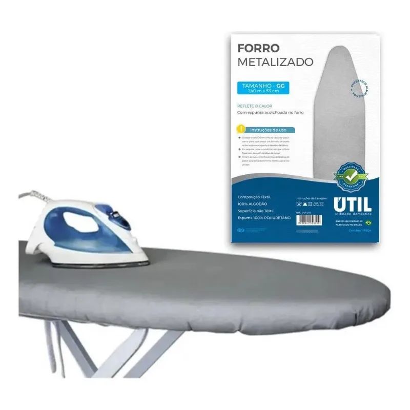 10x Capa Forro Termico Para Tabua De Passar Roupas Com Espu