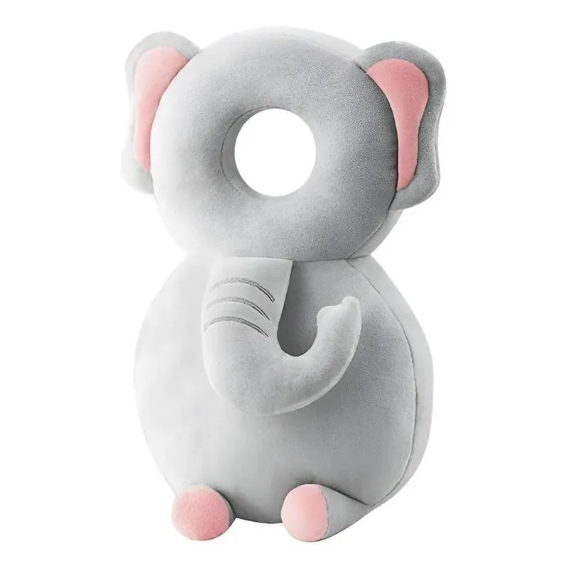 Mochila Protetor Cabeça Bebe Almofada Ant Elefante