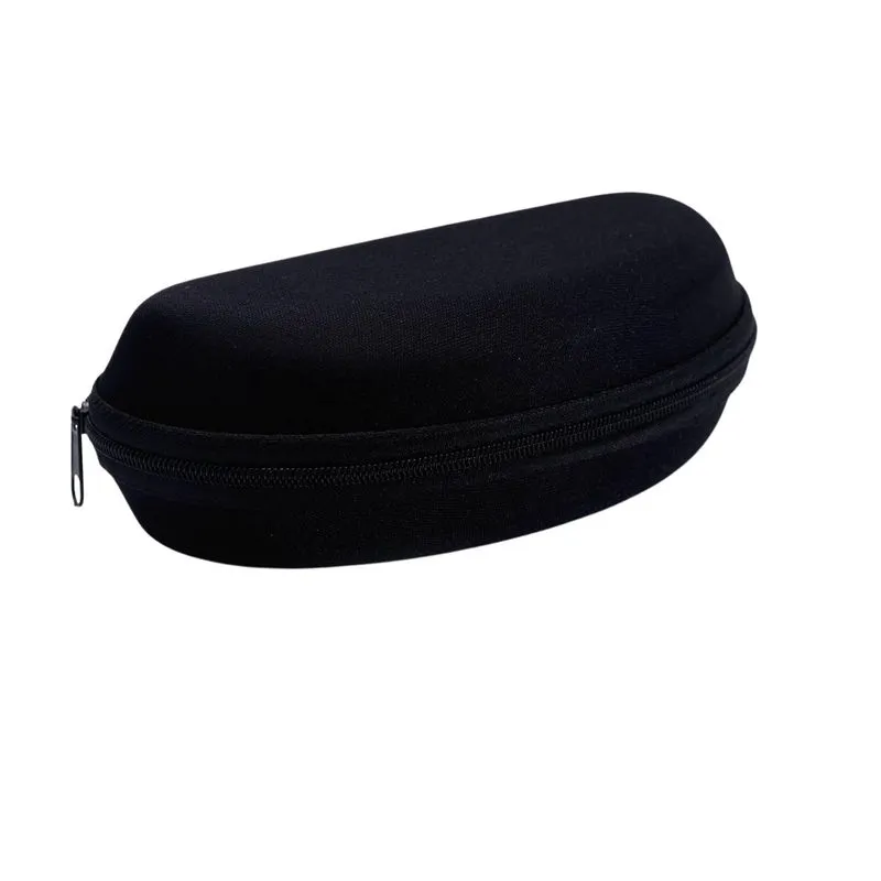 Kit 80 Porta Oculos Estojo Óculos Sol Zíper Preto