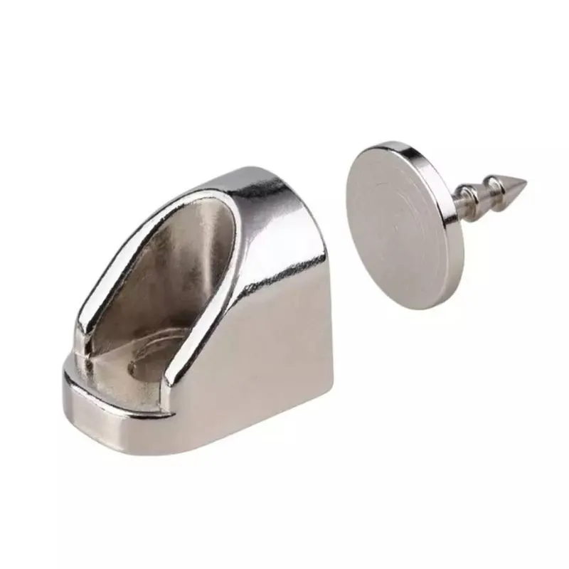 Kit 2 Trava De Porta Com Imã Universal Fixador Magnético