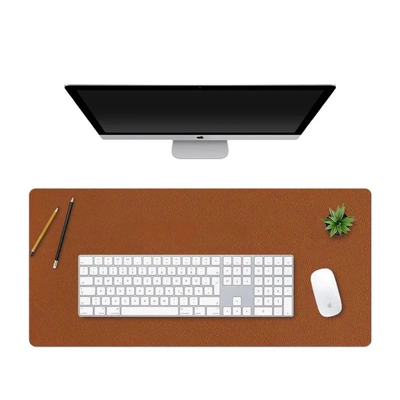 Kit 2 Mouse Pad 70x30cm Grande Tapete De Mesa Slim Castor