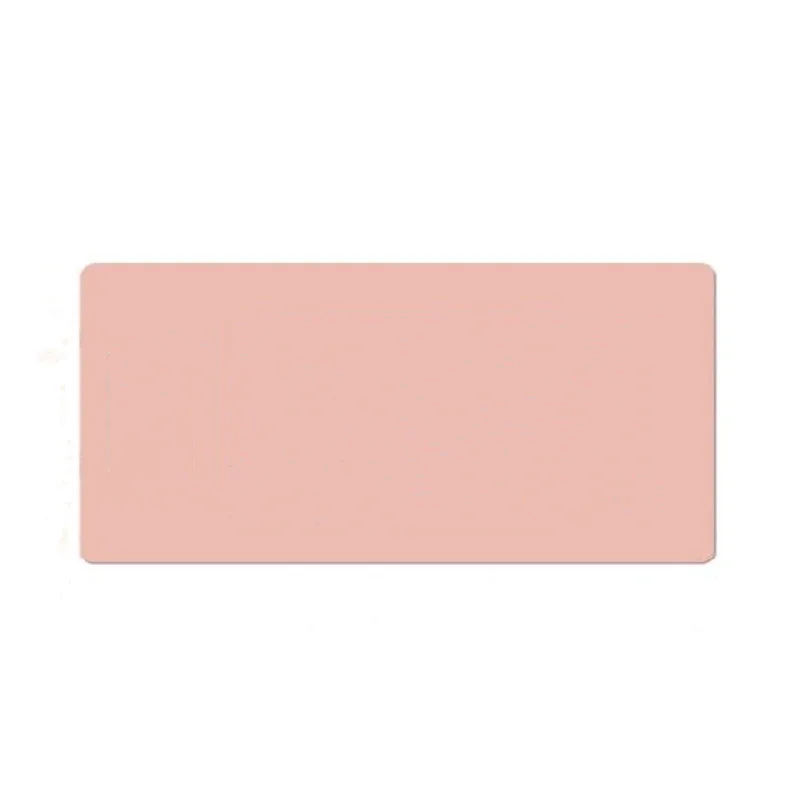 Kit 2 Mouse Pad Grande 120x60cm Antiderrapante Rosa Claro