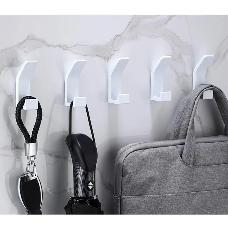 Kit 10 Gancho Suporte Pendurar Pano Toalha Em Cozinha Quarto