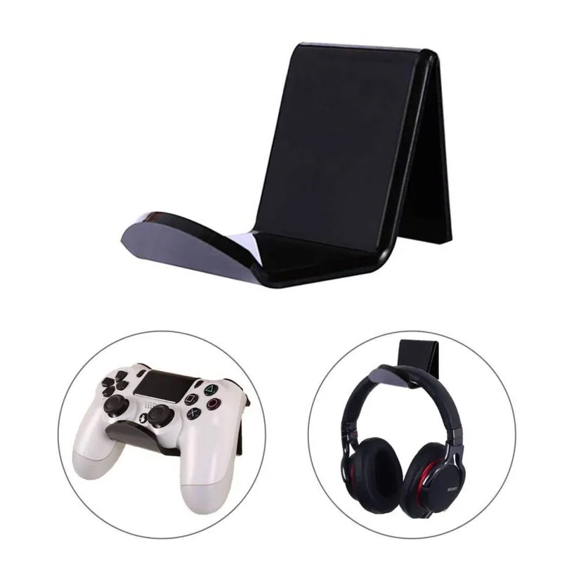 Kit 3 Suporte Fone Ouvido Headphone Headset Controle Parede