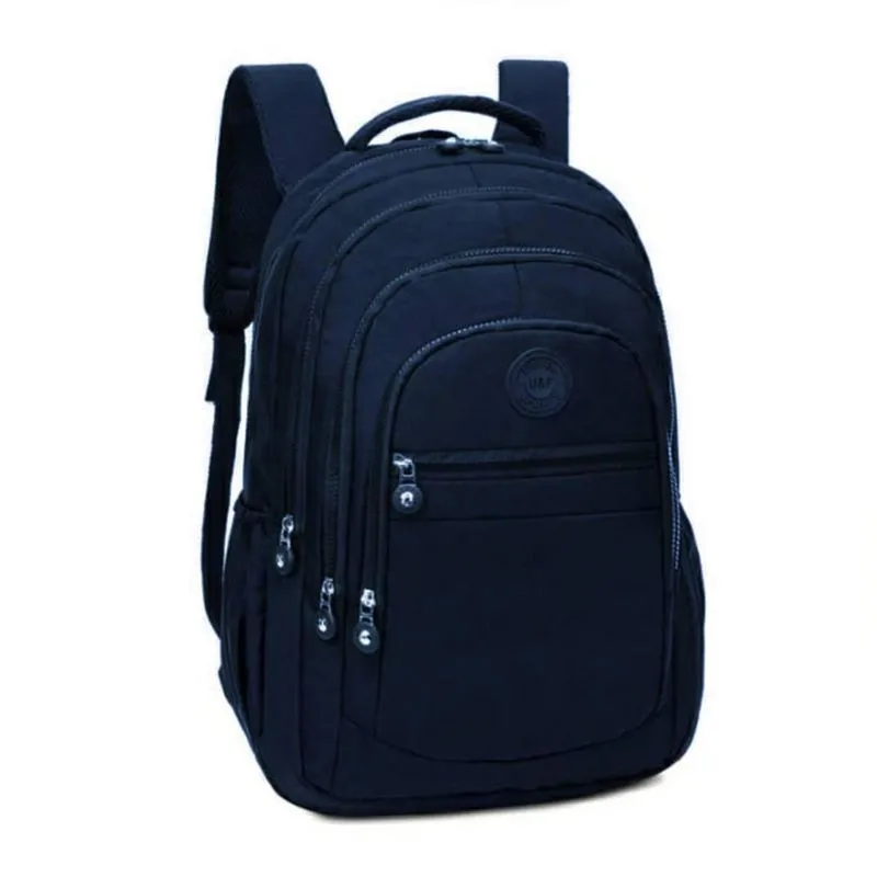 Mochila Grande Feminina Trabalho Escola Notebook Azul
