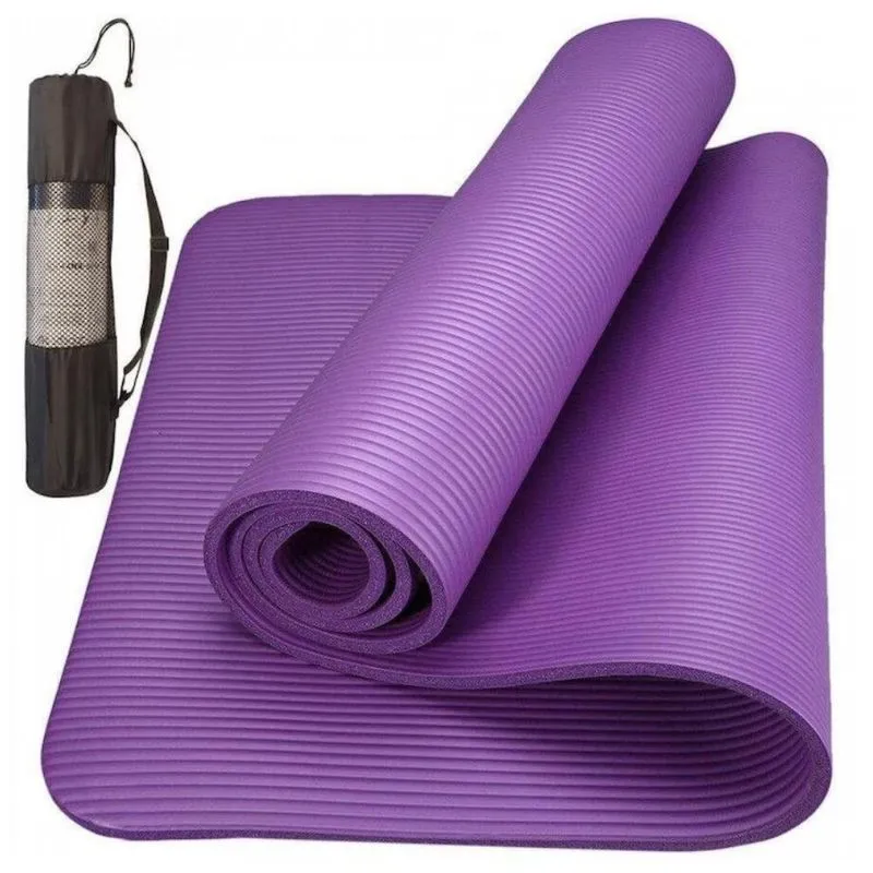 Tapete De Yoga Yangfit + Bolsa Exercícios Fit Aulas