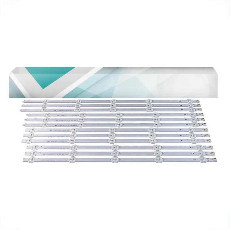Kit 12 Barras De Led 50ln5400 50ln5700 50la6200 R1 L1 R2 L2