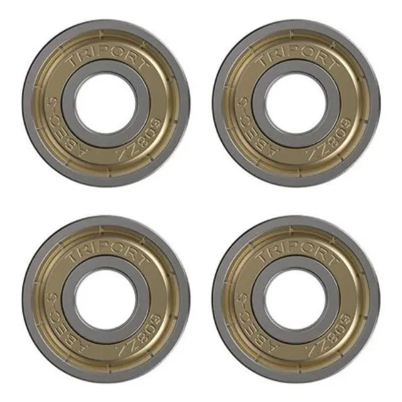 3x Kit 10 Peças Rolamento 608 Zz Medida 8x22x7