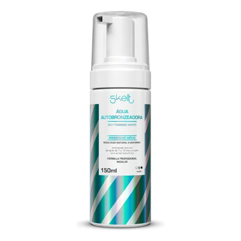Skelt Água Autobronzeadora 150ml Bronzeado Natural E Gradu