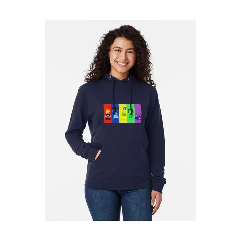 Blusa de frio Moletom Feminina Filme Divertida Mente 2 2024 Memórias Coloridas