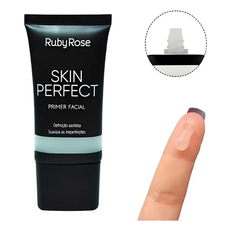 5x Primer Facial Skin Perfect Ruby Rose