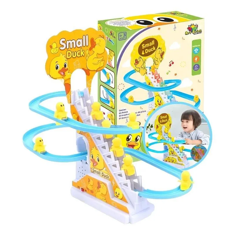 Playground Animais Baby Music Ensina Brincando Pato Pinguim