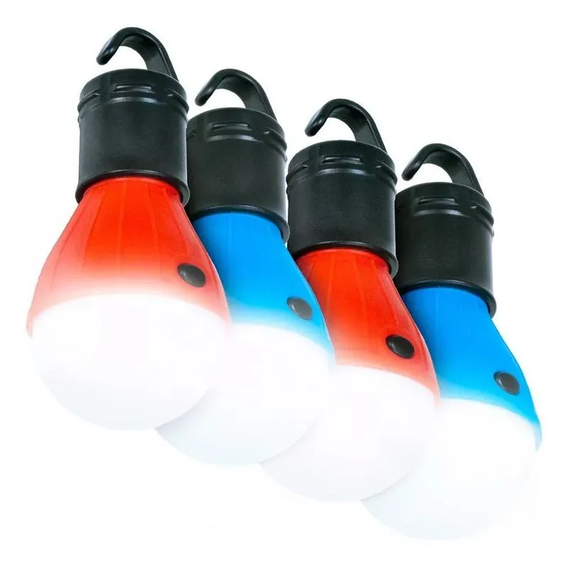 10x Lampada Barraca Lampião Led Potente Barraca Camping Kit