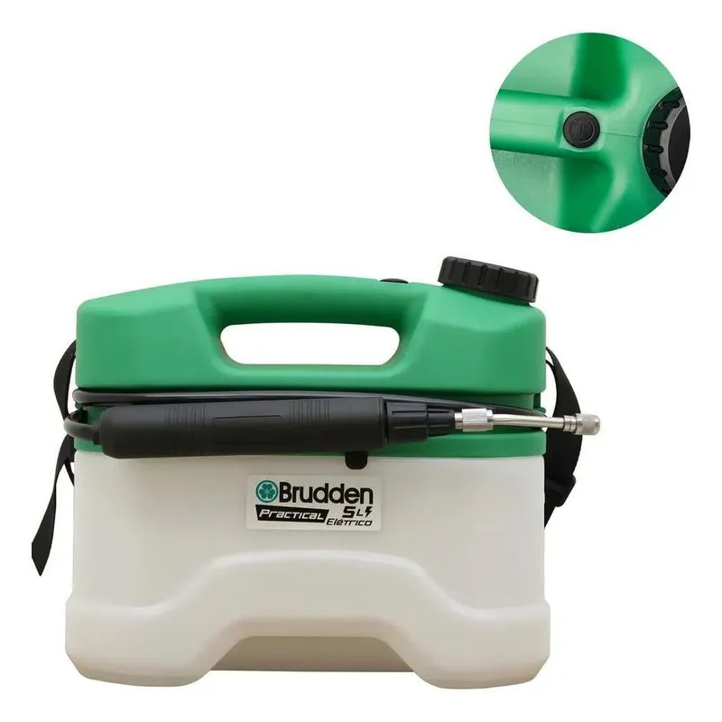 5x Pulverizador Elétrico Brudden Lateral Bomba Agrícola Jard