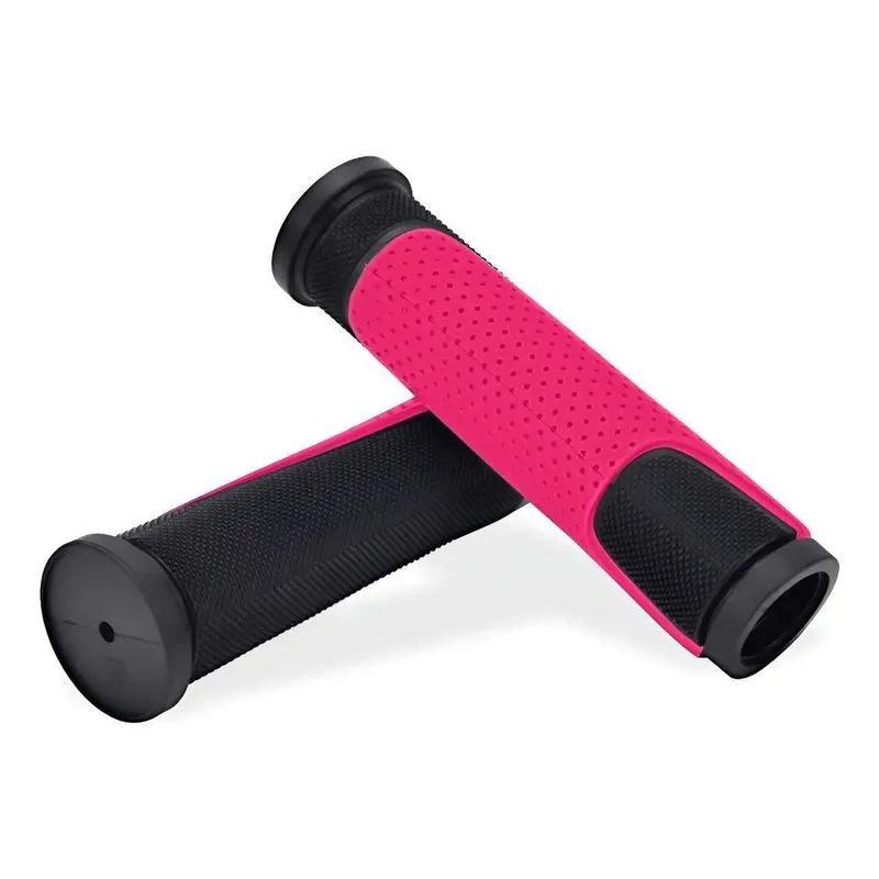 Manopla Punho Luva Para Bicicleta De Borracha Top Li Rosa