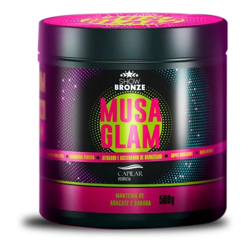 3x Ativador E Acelerador De Bronzeado Musa Glam 500gr Marqui