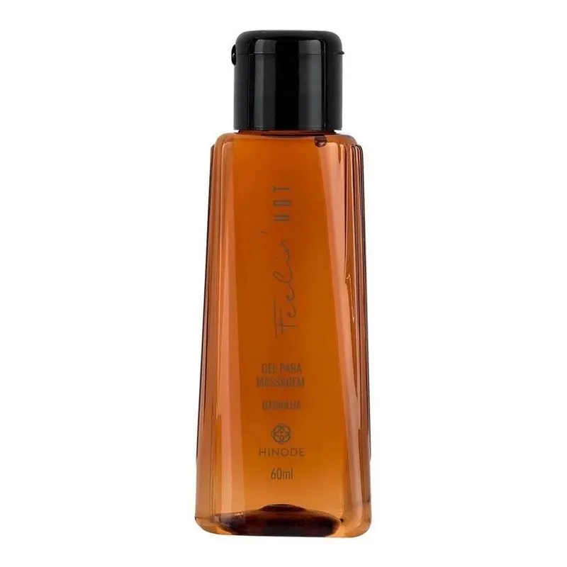 Gel Óleo Para Massagem Corporal Comestível Hinode Feelin Hot