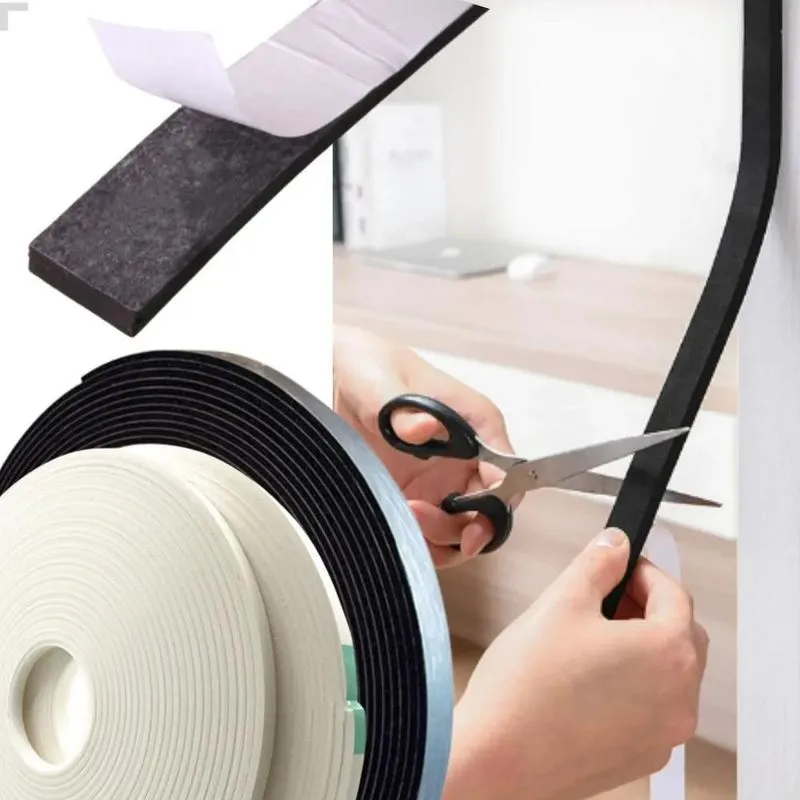 2x Fita Adesiva Veda Fresta Porta Janela Cooktop Fogão E Móv