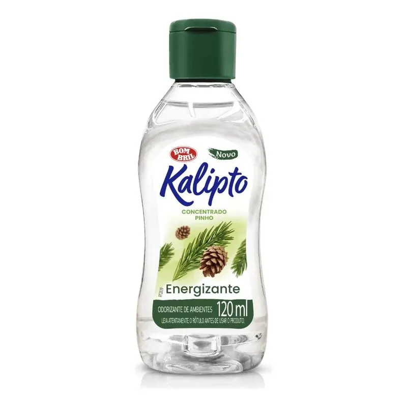 5x Odorizante De Ambientes Kalipto Concentrado Pinho 120ml