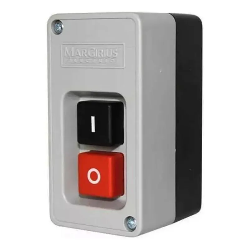 5x Chave Liga/desliga - 30a - Cs102 - Margirius Cor Cinza