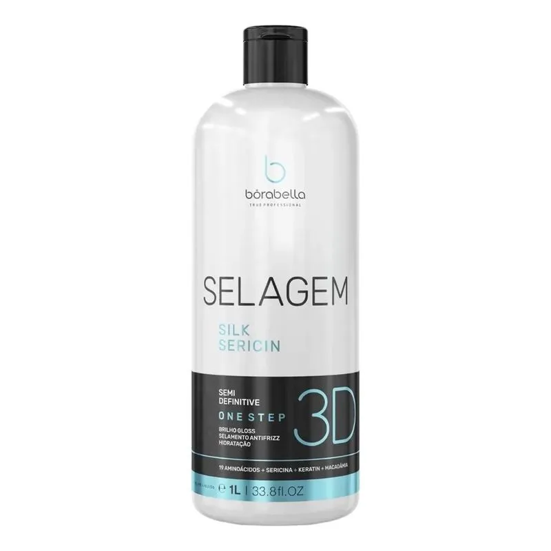 Borabella Selagem 3d Semi Definitiva Brilho Gloss Sealant 1l