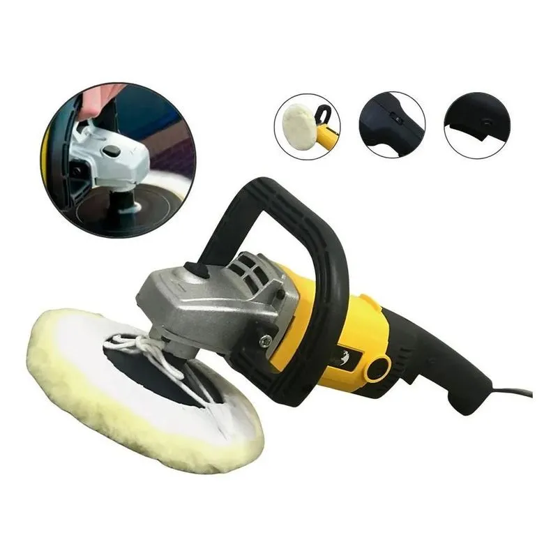 3x Politriz Automotiva Angular Profissional 7 Pol 1600w Máqu