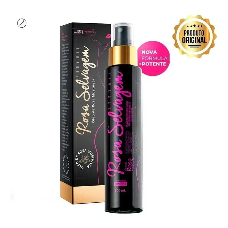 10x Clareador De Pele Contra Manchas E Estrias Rosa Selvage