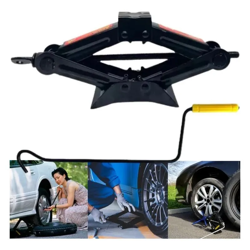 Macaco Mecanico Manual Sanfona Levanta Carro 1 Ton Universal
