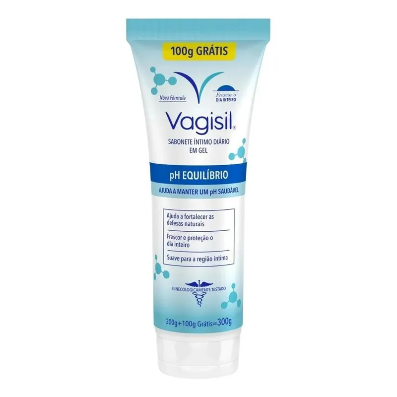 Sabonete Íntimo Feminino Vagisil Ph Equilíbrio Fortalecer De