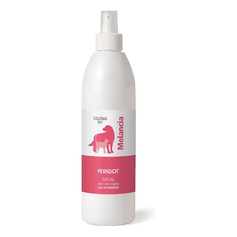 Perigot Colônia Pet Perfume Banho Cães Gatos 500ml