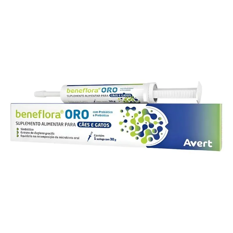 Beneflora Oro Avert Suplemt, Para Saúde Oral De Cães E Gatos