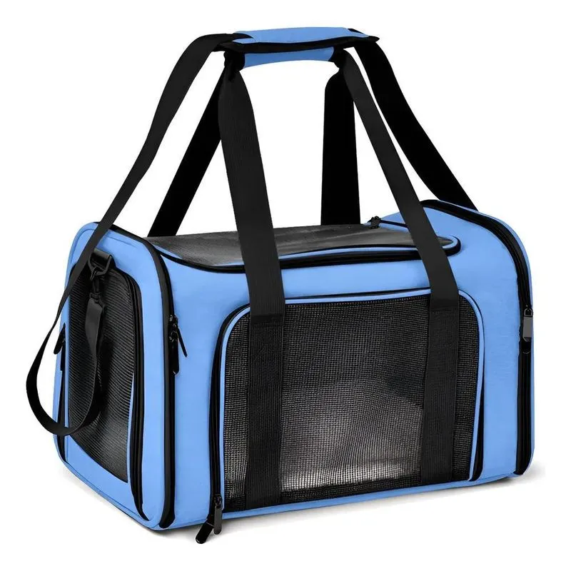Bolsa De Transporte Pet Para Cães E Gatos Avião Via Azul