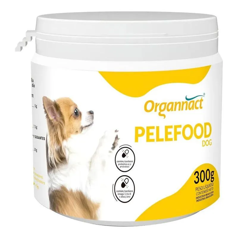 Pelefood Dog 300g Para Cães - Organnact