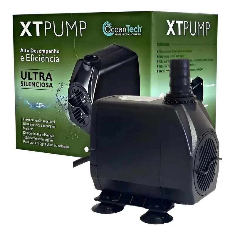 Bomba Submersa Xt 900 L/h Lagos Aquários Fontes Ocean Tech