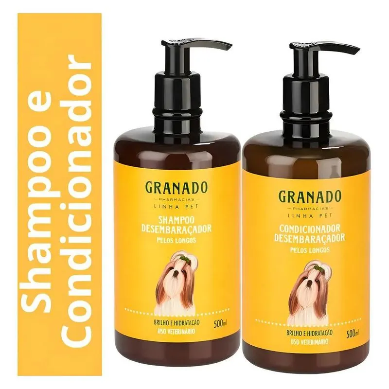 Shampoo E Condicionador Granado Desembaraçador Pelos Longos