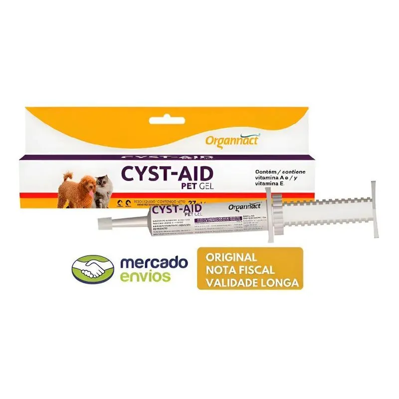Cyst Aid Pet Organnact Gel Suplemento Renal Para Cães Gatos