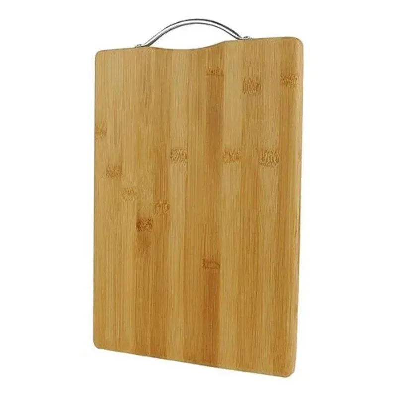 Tábua De Bambu Para Corte De Alimentos E Carnes 30x20cm