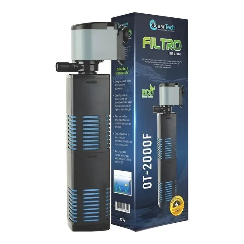 Filtro Interno Ot-2000f 1200l/h Ocean Tech