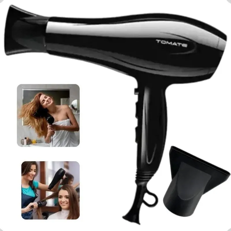 3x Secador De Cabelo Profissional Tomate