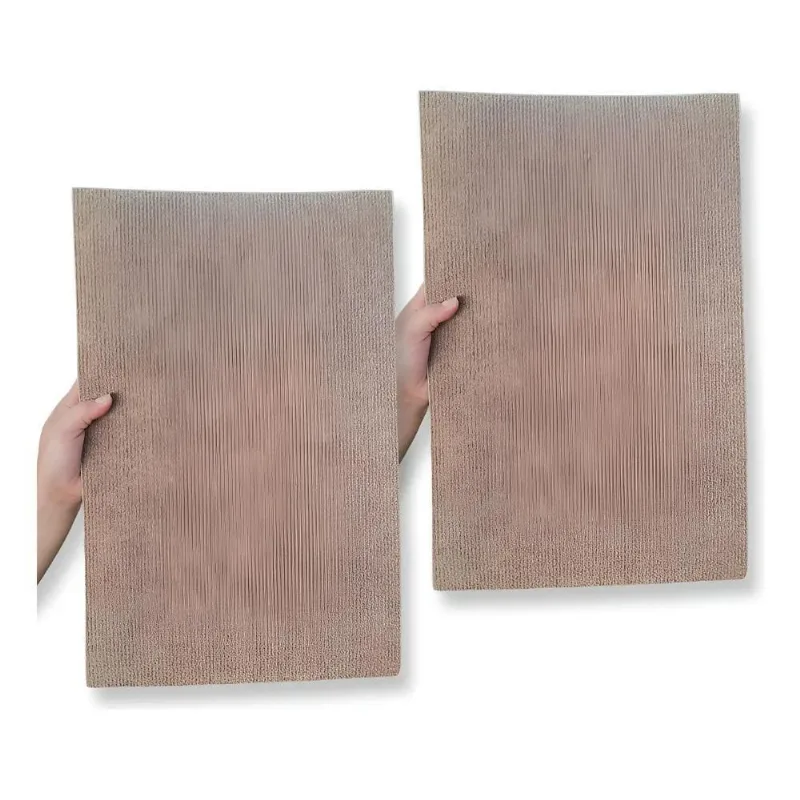 Arranhador Para Gatos Adesivo De Carpete 31x48cm Kit Bege